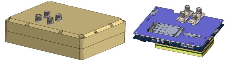 By creating a custom circuit board to interface with the computer, most of the bulky mane of wires was eliminated. This simplified the enclosure to a smaller, thinner, cleaner design.