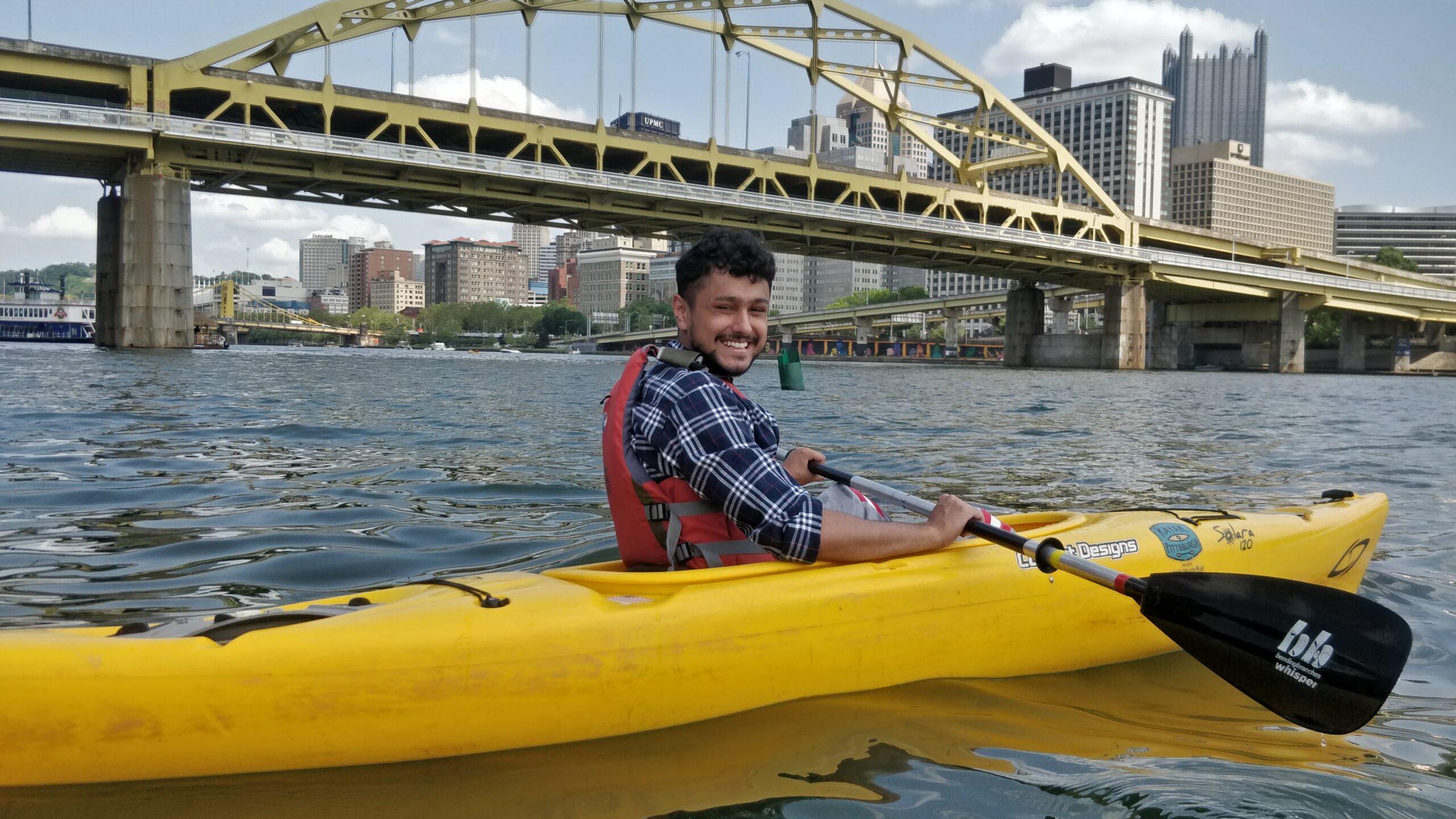 "Kayaking always gives the impression of an activity you do in a valley area surrounded by mountains. The good thing about Pittsburgh downtown kayaking is the views of two rivers merge, hills, stadiums, and a whole downtown on one side. This experience was very unique and rewarding."